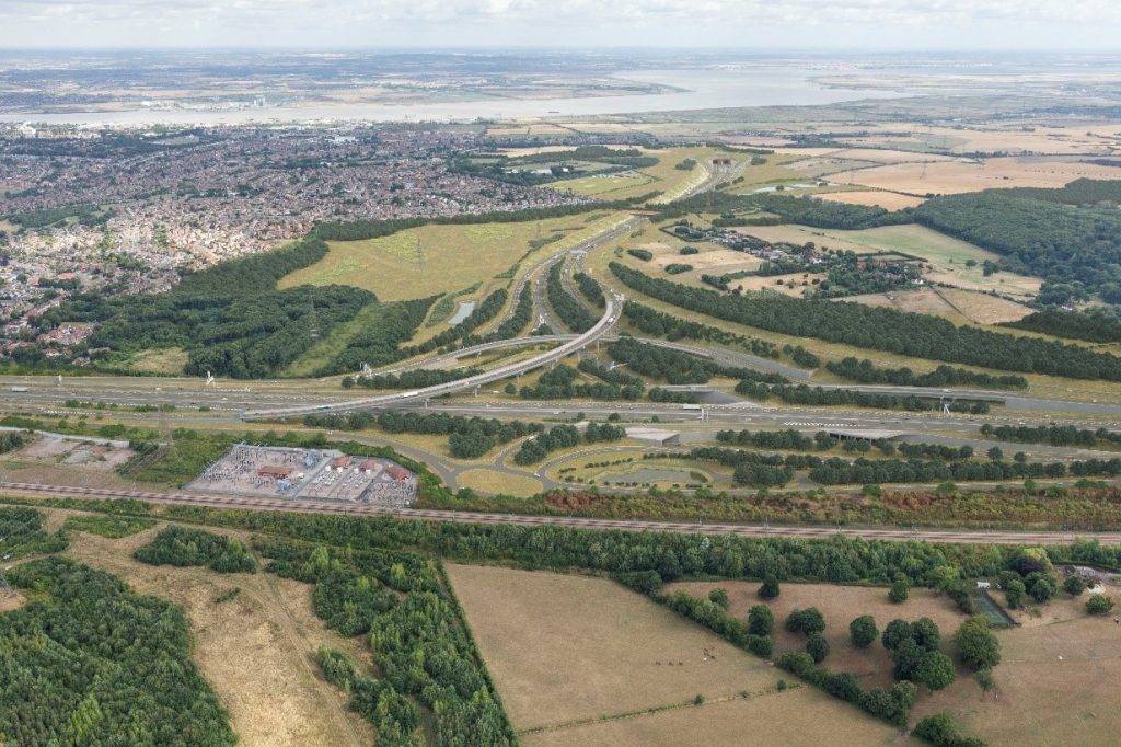 The proposed M2 – A2 junction for the Lower Thames Crossing